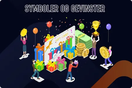 Kronesautomaten Symboler og Gevinster