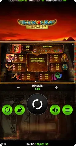 Gevinstkombinasjoner i Book of Ra