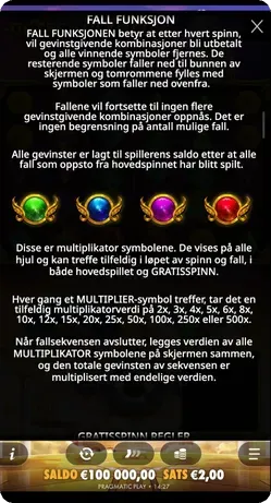 Gevinstkombinasjoner i Gates of Olympus