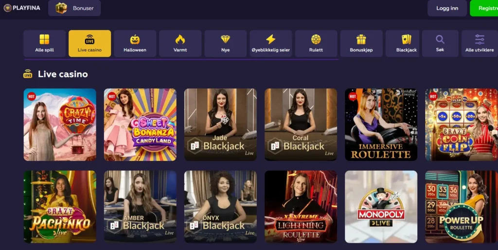 playfina casino
