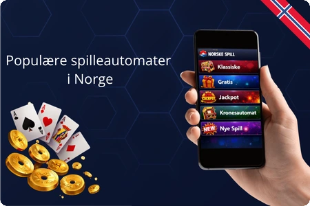 populære typer spilleautomater i Norge på mobil