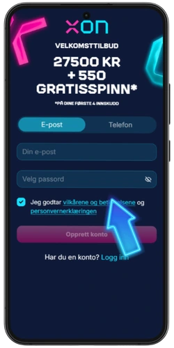 registrer deg på norsk casino på nett