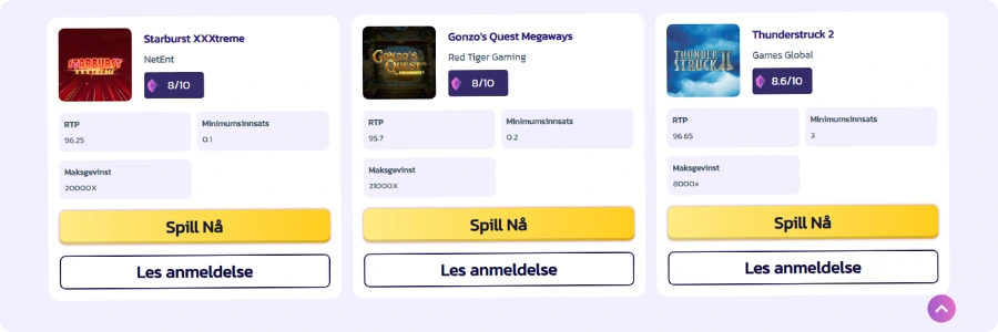 norske spilleautomater med store gevinster